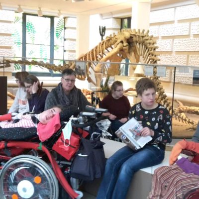 Behinderte Kinder und Jugendliche im Landesmuseum