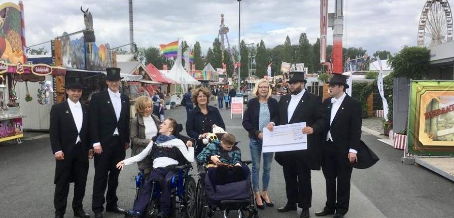 Spende der Bruchmeister für Kinder und Jugendliche mit Behinderungen in Hannover