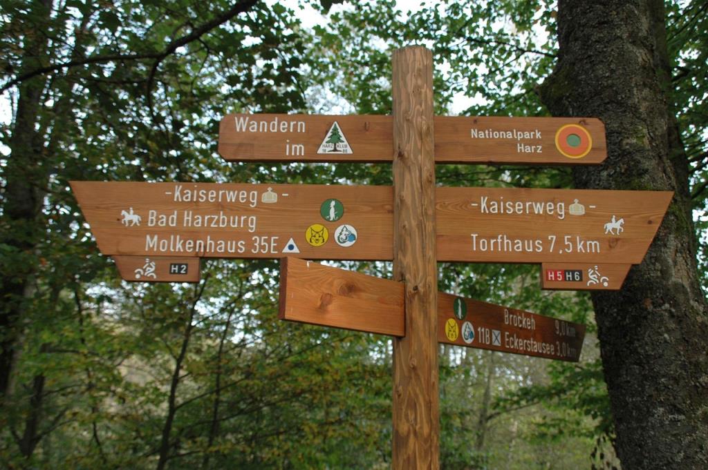 Bad Harzburg Wegweiser